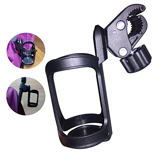 per Baby Stroller Cup Holder Feeding Bottle Fixed Mount Universal for Baby Carriage Strollers Children Tricycles Toddlers Bikes (2pack) - Thumbnail 2