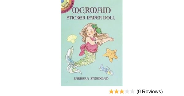 paper doll mermaid