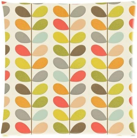 2014 Fashion Colorful Leaves Style 18x18 inch Throw Pillow Cover Cushion Case - Two Sides