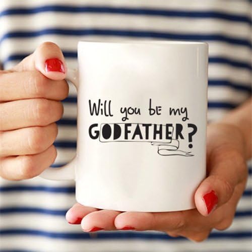 Godfather Gift, Father Mug, Coffee Mug "Will you be my godfather?" Mug, Papa Mug, Father Mug, Dad Mug, Funny Gift for Dad, Funny Coffee Mug, Fathers Day Gift, Daddy Mug