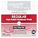 Acetone Regular Nail Polish Remover Pads by Equate 10ct Compare to Cutex