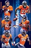 Denver Broncos Team 2015 Manning QB NFL Football Sports Poster 22x34