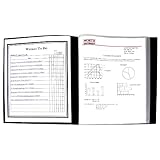 C-Line 12-Pocket Bound Sheet Protector Presentation