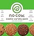 No Cow Protein Cookie, Variety Pack, 12-13g Plant Based Protein, Low Sugar, Dairy Free, Gluten Free, Vegan, 6 Count