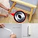 Transparent Washable Traceless Adhesive Tape, Anti-Slip Nano Removable Double Sided Tape, Reusable Washable Adhesive Tape for Walls, Kitchen, Carpet Fixing, Photos Pasting, etc (1M)