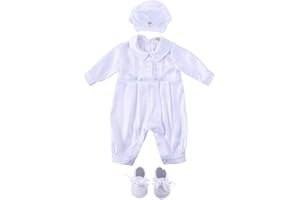 Bow Dream Baby Boy's 3 Pcs Set Christening Baptism Outfits