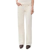 rag & bone Women's Featherweight Saige Low-Rise Full Straight Jeans