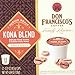 Don Francisco's Kona Blend Coffee - 12 K-Cup Compatible Single-Serve Pods - 10% Kona - Recyclable through TerraCycle - Compatible with Keurig Brewers