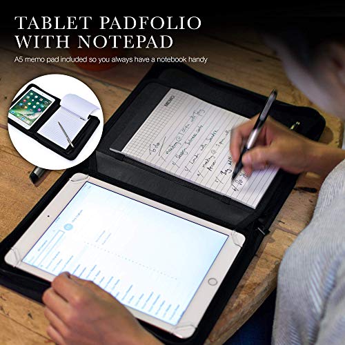 Cooper Bizmate Padfolio Organizer Case for 78" Tablets Business Executive Tablet Portfolio