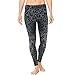 Hanes Women's Sport Performance Legging, Dada Grey/Ebony Geo, Large