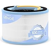 LEVOIT Sprout Air Purifier Genuine Replacement Filter, 3 layer HEPA Filter, High-Efficiency Activated Carbon, 1 Pack, White