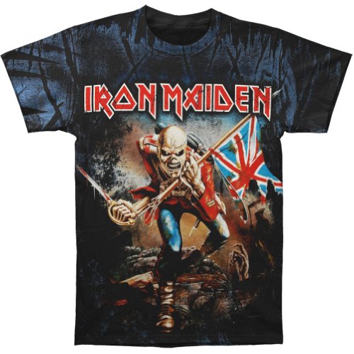 Iron Maiden Men's Trooper AO T-shirt X-Large Black