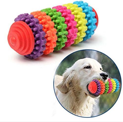 Toy for Dogs - Dental Treat, Bite Resistant, Indestructible Non-Toxic Strong Tooth Cleaning Dog Toy Balls for Pet Training