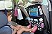 Car Back Seat Organizer Stars Design - Touch Screen Pocket for Android & iOS iPad Tablet up to 10.1