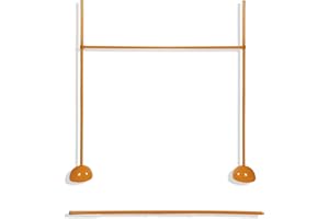 Trademark Innovations Agility Soccer Training Adjustable Hurdles Poles Se