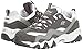 Skechers Sport Women's D'Lites 2.0 Under Control Fashion Sneaker, Gray/White, 10 M US