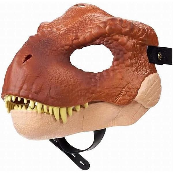 Masque De Dinosaure Pour Chien - Mâchoire Mobile, Taille Unique Pour Chiens Moyens/Grands - En Latex, Pour Déguisement, Fêtes