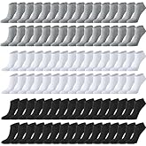 Sophproton 300 Pairs Mens Thin Low Cut Ankle Socks Breathable Casual Socks Athletic Sports Sock Bulk Pack for Men Women Unisex Homeless