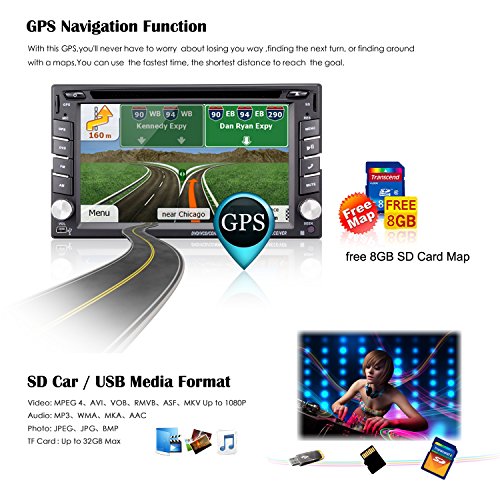 62-Double-DIN-Car-Stereo-Car-GPS-Navigation-Ehotchpotch-Car-Radio-Head-Units-Touch-Screen-Car-DVD-Player-In-dash-Car-Audio-AMFM-Radio-Bluetooth-USB-SD-iPod-With-Backup-Camera