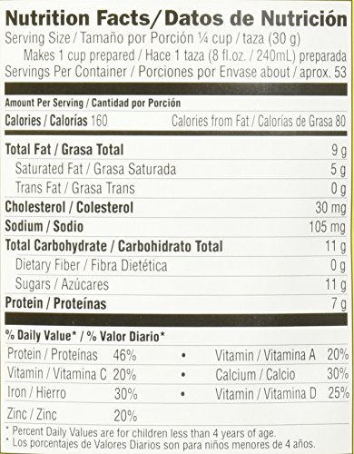 NESTLE NIDO Fortificada Dry Milk 56.3 oz. Canister