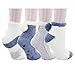 4 Pack Women Indoors Anti-Slip Winter Fuzzy Slipper Socks with Grips