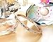 Brilla Gifts for Women Bracelet Rose Gold Plated Bangle Fashion Jewelry With Swarovski Crystals,7