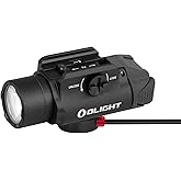 OLIGHT PL-3R Valkyrie Rechargeable Tactical Light, 1500 Lumens Rail-Mounted Weaponlight, LED Flashlight with Built-in Battery, Rail Locating Keys for 1913 Picatinny, GL Style