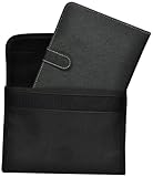 HSINI Ring Hook Carry Pouch with Keyboard Case and Stand for 8 inch Android Tablet - Black