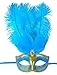 Masquerade Mask Fancy Feather Party Mask Halloween Costumes