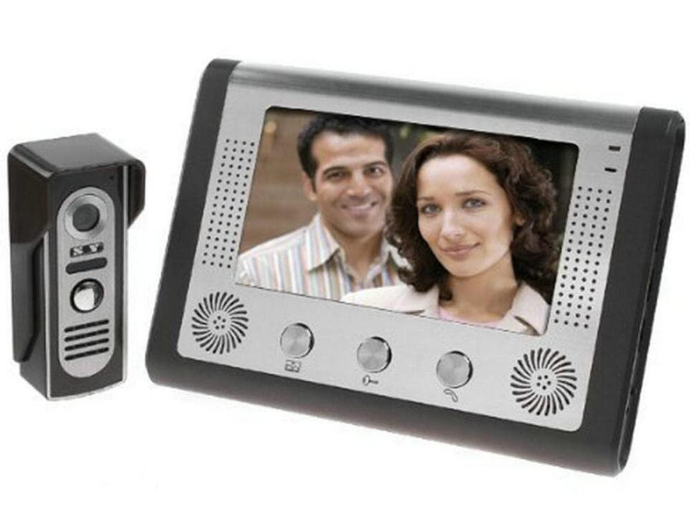 BW 7 Inch Video Door Phone Doorbell Video Entry System Intercom Kit 1-camera 1-monitor Night Vision
