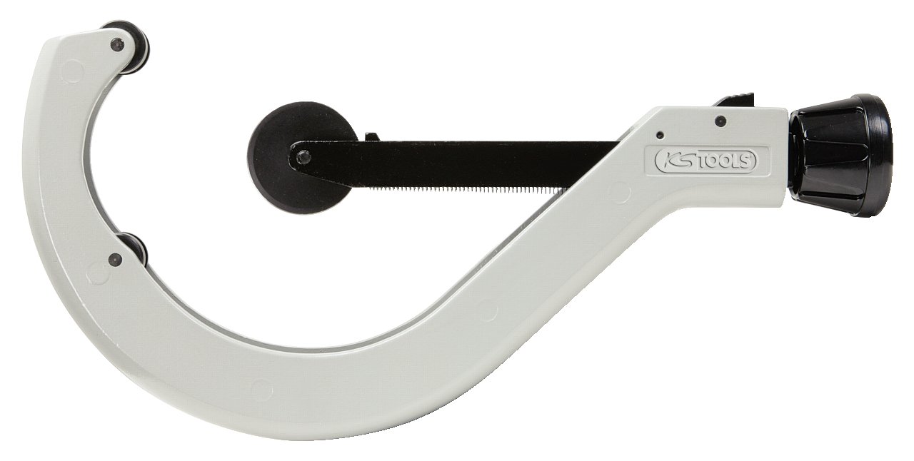 KS Tools 222.1680 Automatic ratchet pipe cutter for plastic pipe, 100-168mm