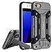 iPhone 8 Case,Z-Roya [Wallet Card Slot][Kick-Stand][Ultra Armor]Triple Layer Hybrid Case With Card Slot Slide & Kickstand for iPhone 8 4.7