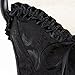 frawirshau Women's Lace Up Boned Overbust Corset Bustier Bodyshaper Top
