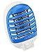 GLOUE Bug Zapper Electronic Insect Killer,Fly Zapper,Mosquito Killer ,mosquito trap,mosquito killer lamp,Eliminates all Flying Pests! It is also Night Lamp (BLUE)