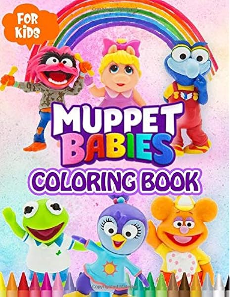 muppet babies coloring book