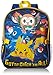 Pokemon Boys' Backpack with Lunch Kit, Yellow