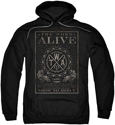 The Word Alive - Show No Mercy - Adult Hoodie Sweatshirt - Large