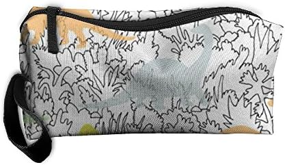 Dinosaur Animal Floral Lightweight Anti-bacterial Wear Resistance Cosmetic Bag For Children Makeup Bag Pouches Bags Pencil Case Business Trip