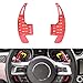 Car Steering Wheel Shift Paddle Shifter Trim Cover for Ford Mustang 2015-2017