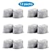 12 Pack KEURIG Compatible Water Filters, KUNGIX Replacement Charcoal Water Filters for Keurig 2.0 (and older) Coffee Machines，Removes Chlorine and Odor Impurities and Improves Taste