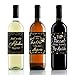Funny Graduation Wine Label Stickers,Cute Graduation Gift,Graduation Party Favors,For University Graduate College Grad - Set of 5