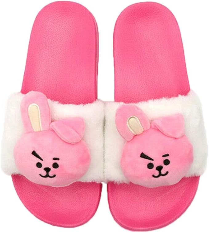 BTS Shoes Comfortable Korean Version Exquisite Pattern Printing Slippers Classic
