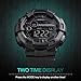 Digital Watch Men Waterproof Sports Watch - Timer, Alarm, Countdown, 165FT Water Resistant, Black