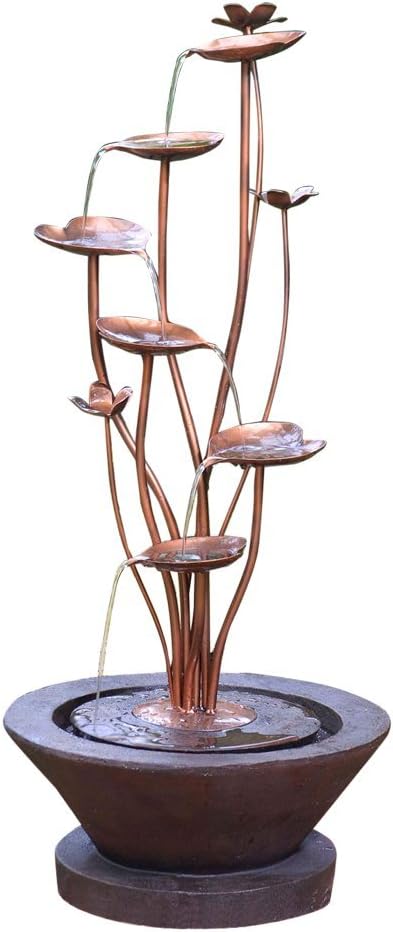 Fountains - Jeco Acqua Di Loto Lotus Outdoor, Multi