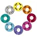 discount sizing Set of Colored Clothing Round Rack Size Dividers (XXS - 3XL) Various Quantities Available (40)