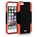 [Three Layer] iPhone 6 Plus / 6s Plus Case, iXCC Kickstand Holster Belt Clip Shockproof Case Cover with Soft Silicone Lining and Hard PC Back - Orange