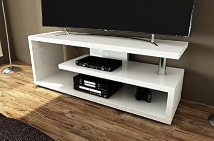 madera Rö Fernsehregal Lowboard 130cm Fernsehtisch Fernsehrack TV Rack