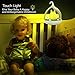 Elecstars Children's Night Light, Hand-held Design Touch Sensor Vibration Birdcage Lamp, Portable Night Lamp with USB Charging Cable for Kids/Babys Gifts (Bird Night Light)