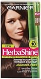 Garnier Herbashine Haircolor, 500 Medium Natural Brown (Pack of 3)