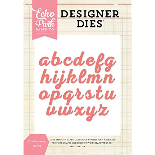 Echo Park Paper Company EPPDIE621 Kate Lowercase Die Set